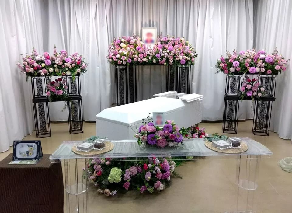 代々幡斎場での葬儀施行風景